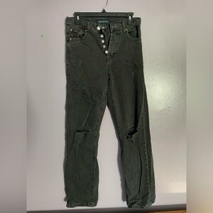Aeropostale Charcoal 90's Baggy Jeans